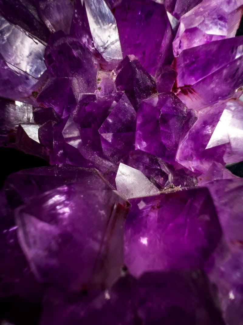 Purple Crystal Cluster